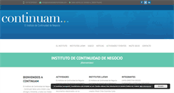 Desktop Screenshot of institutodecontinuidad.com