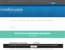 Tablet Screenshot of institutodecontinuidad.com